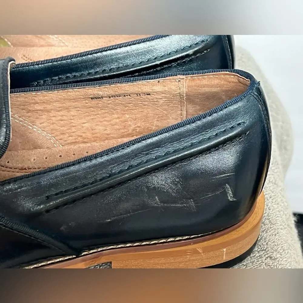 STACY ADAMS Men's Donovan Tassel Slip-on Loafer Oxford Size 11.5 M Color Black